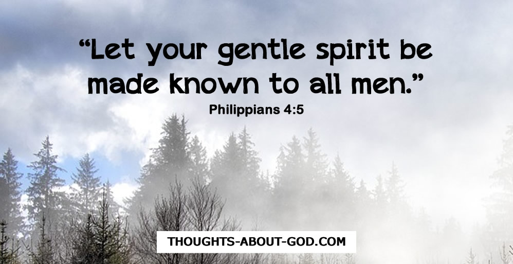 Let Gentleness Go Before You