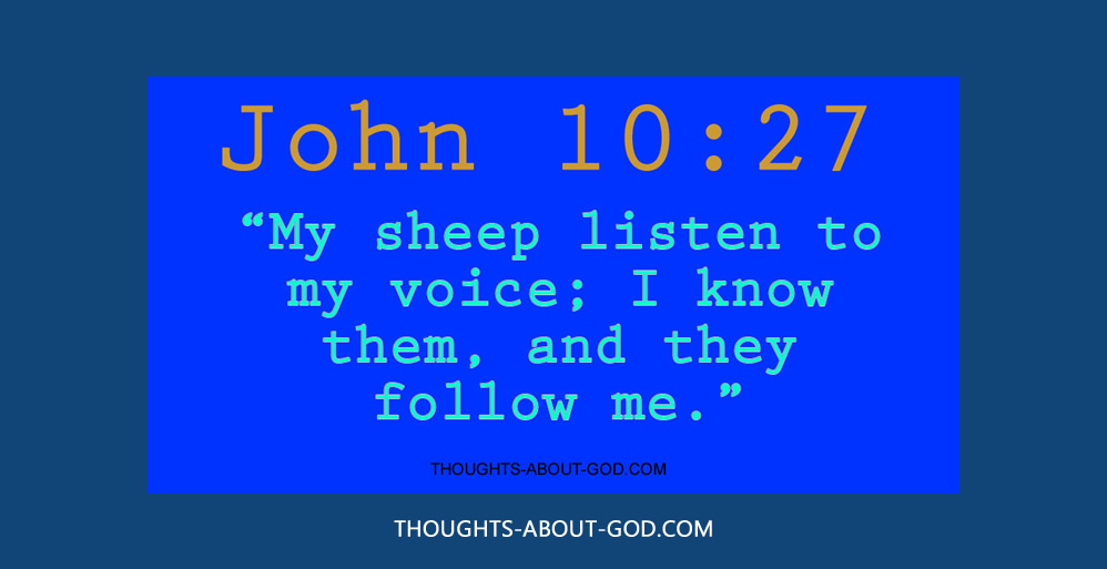 Knowing Jesus’ Voice