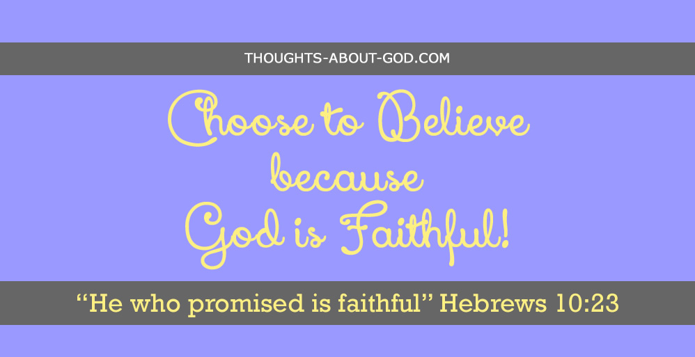 God is Faithful