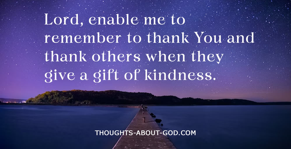 A Thought about Gratitude