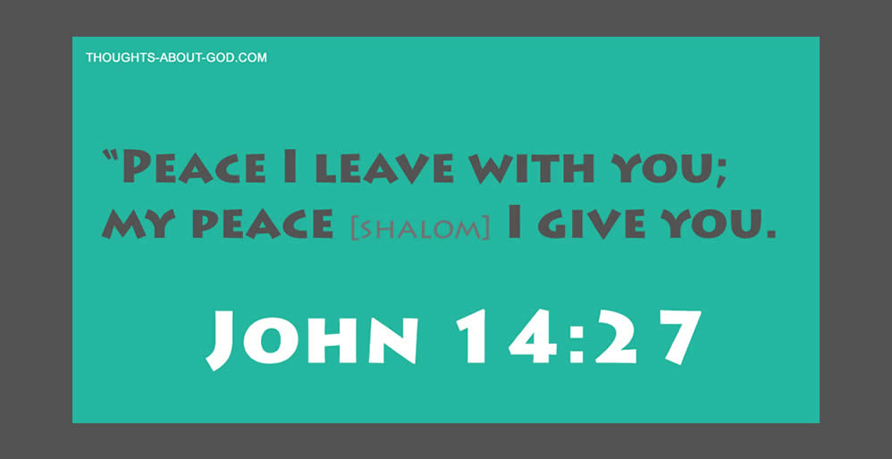 Pursuing Shalom