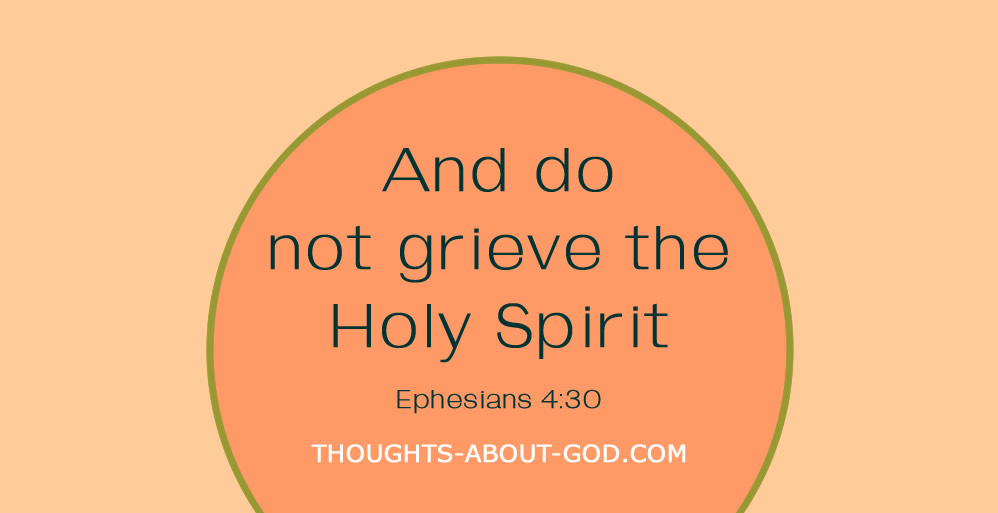 Suppressing the Holy Spirit