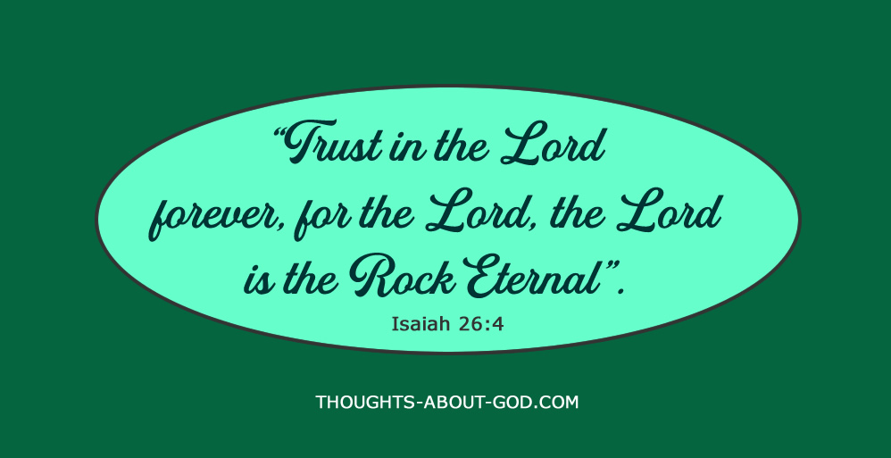 Trust in the Lord Forever