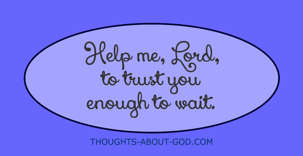 Anointed but Waiting