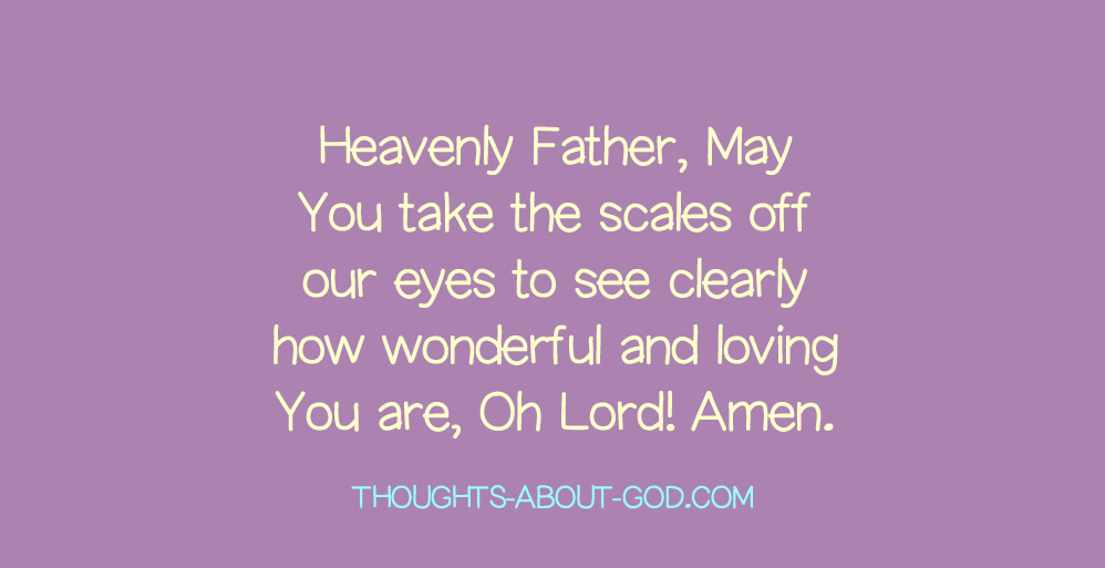 What You Think about God