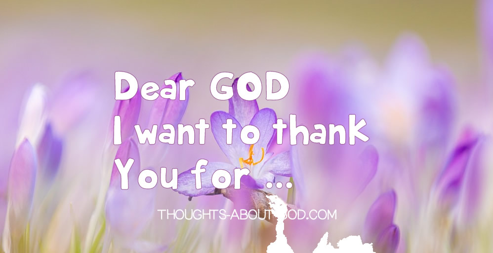 I am Thanking You Right NOW
