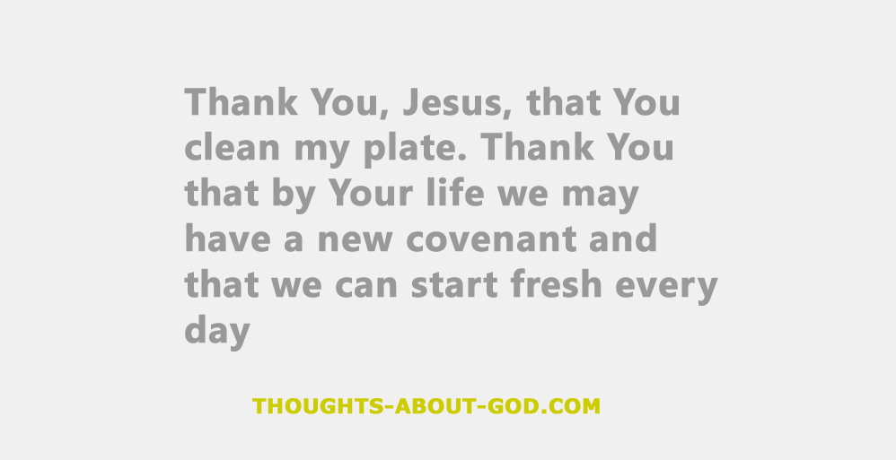 A Clean Plate