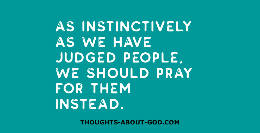 Prayer-mental, Not Judgmental