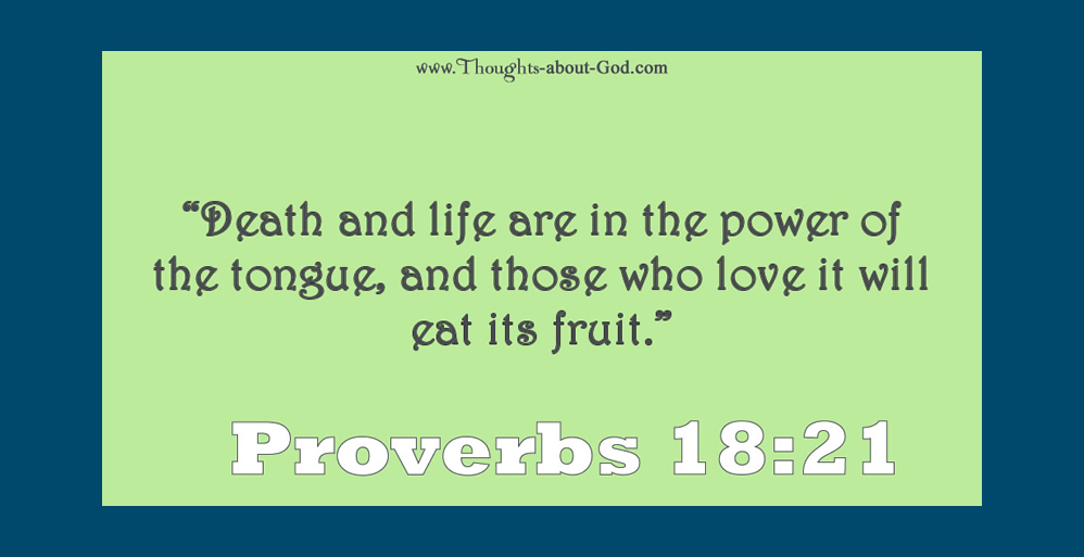 The Power of the Tongue