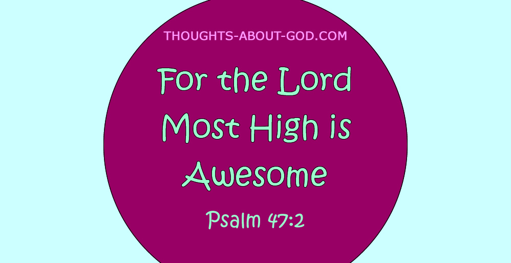 Our God Is an Awesome God?