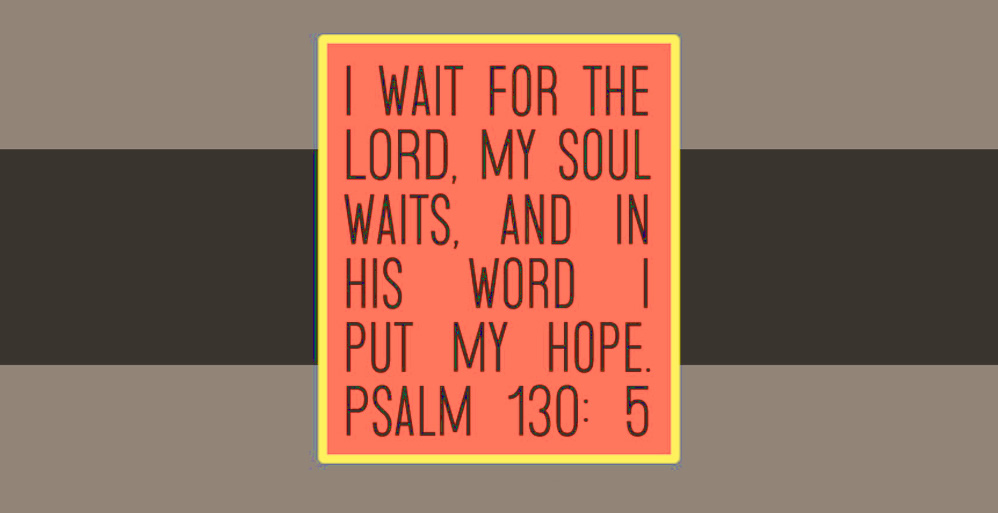Waiting on God