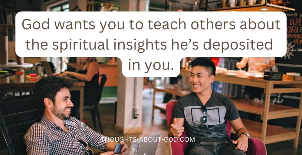God Teaches Through You