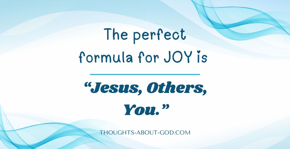 Jesus, Others, You