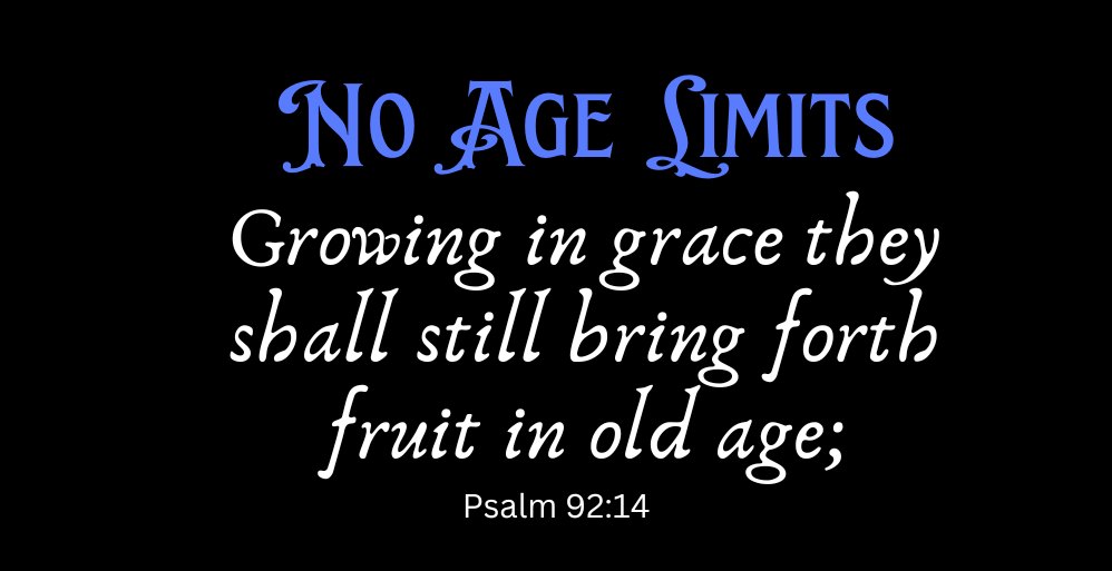 No Age Limits