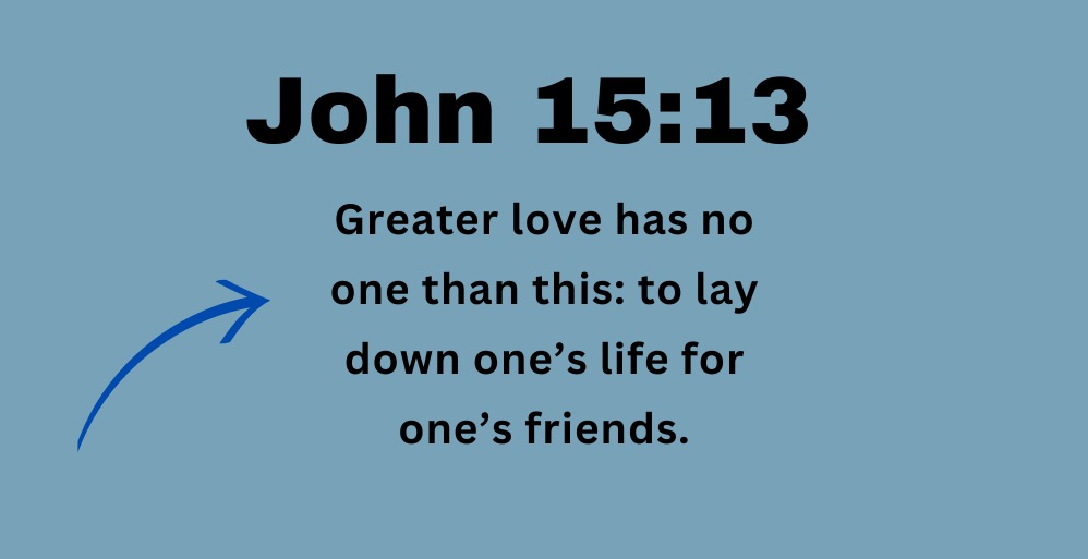 His Love Held Him There