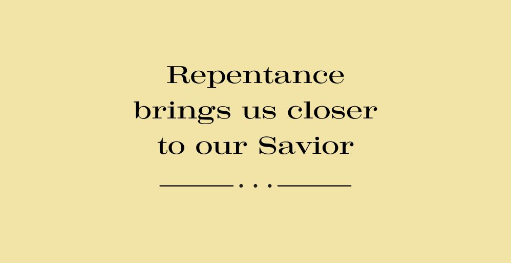 The Gift of Repentance
