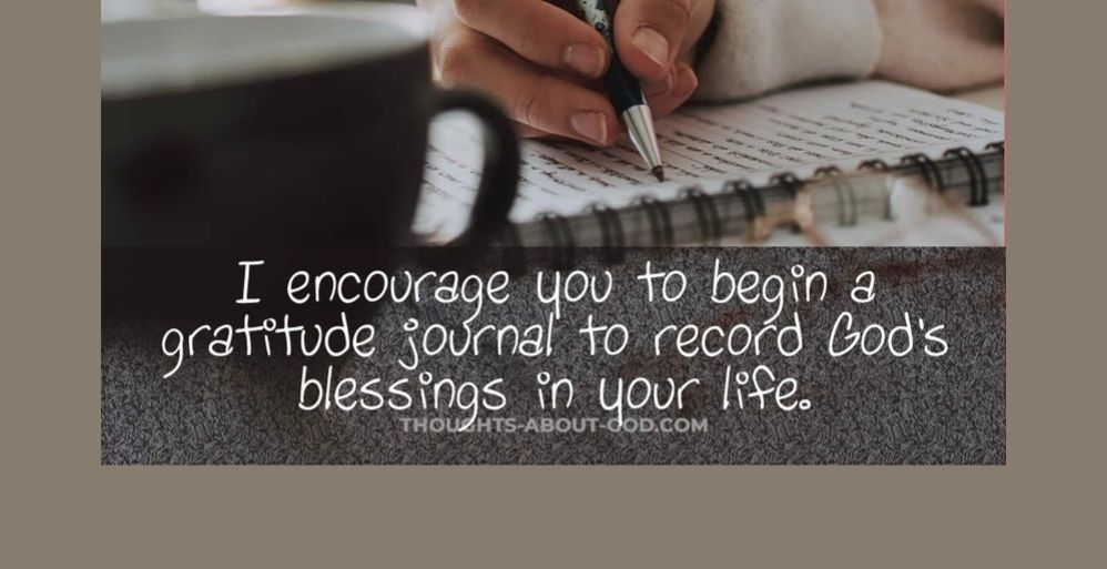 Why I Keep a Gratitude Journal