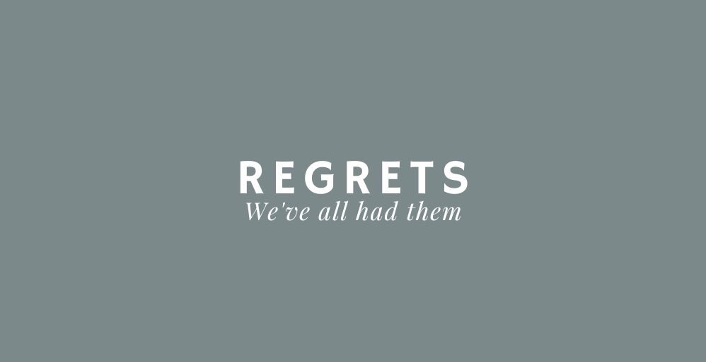 Regrets
