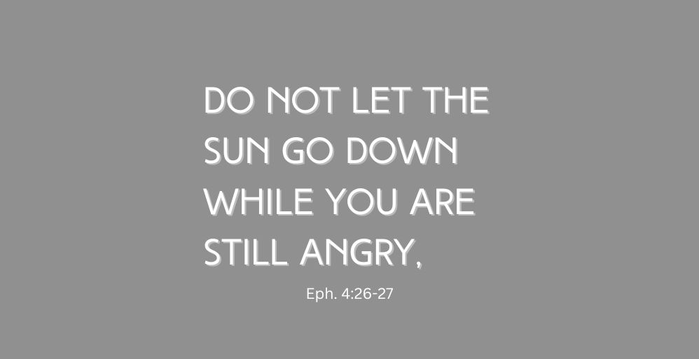 Even God Gets Angry