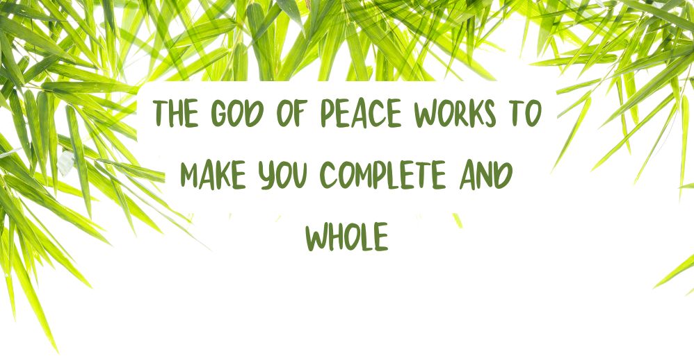 Blessing Of Spirit, Soul, And Body