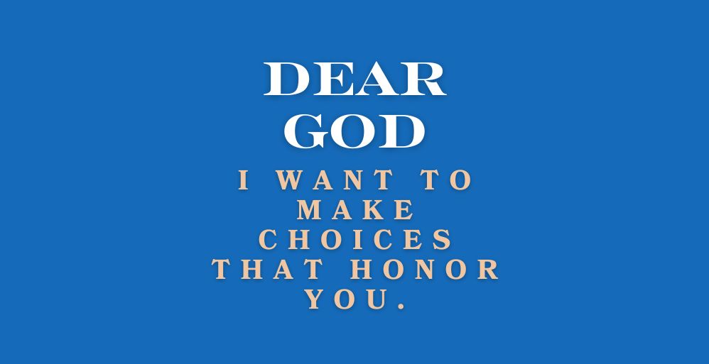 I Have a Choice