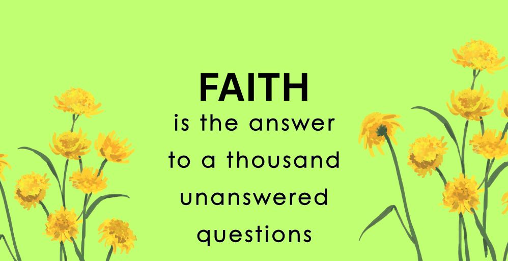 What Faith Looks Like – A Choice to Trust