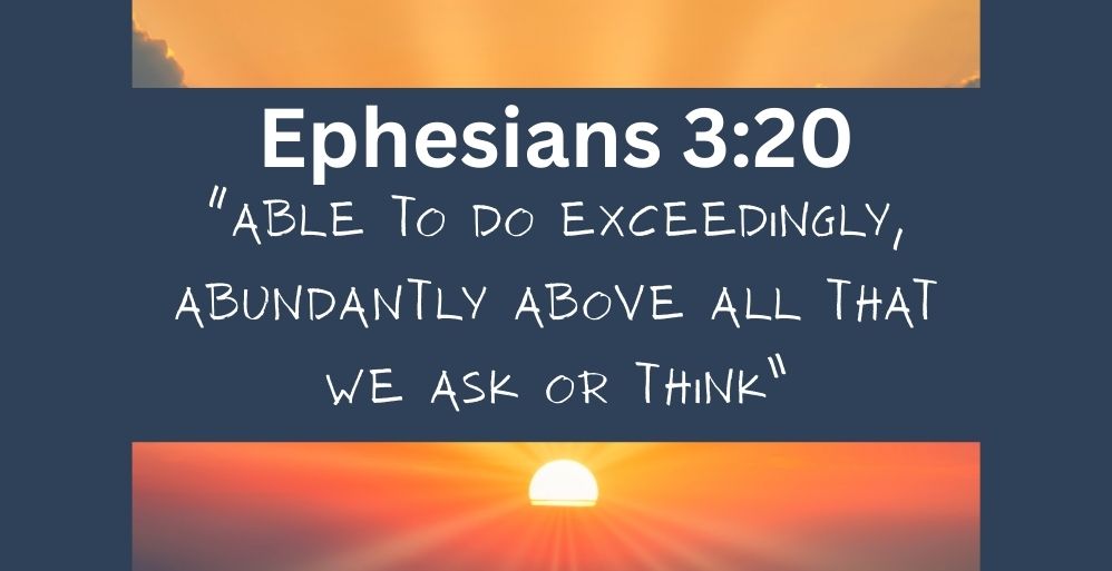 We Can Trust God
