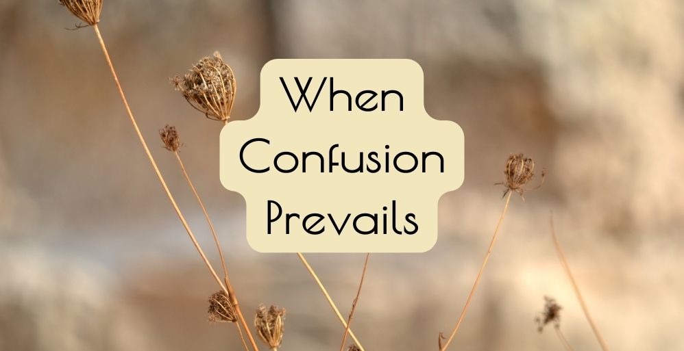 When Confusion Prevails