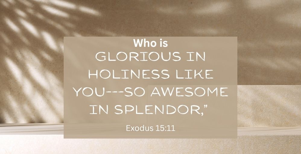 God Is Holy ……