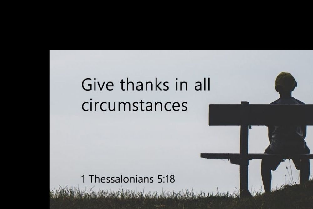Giving Thanks