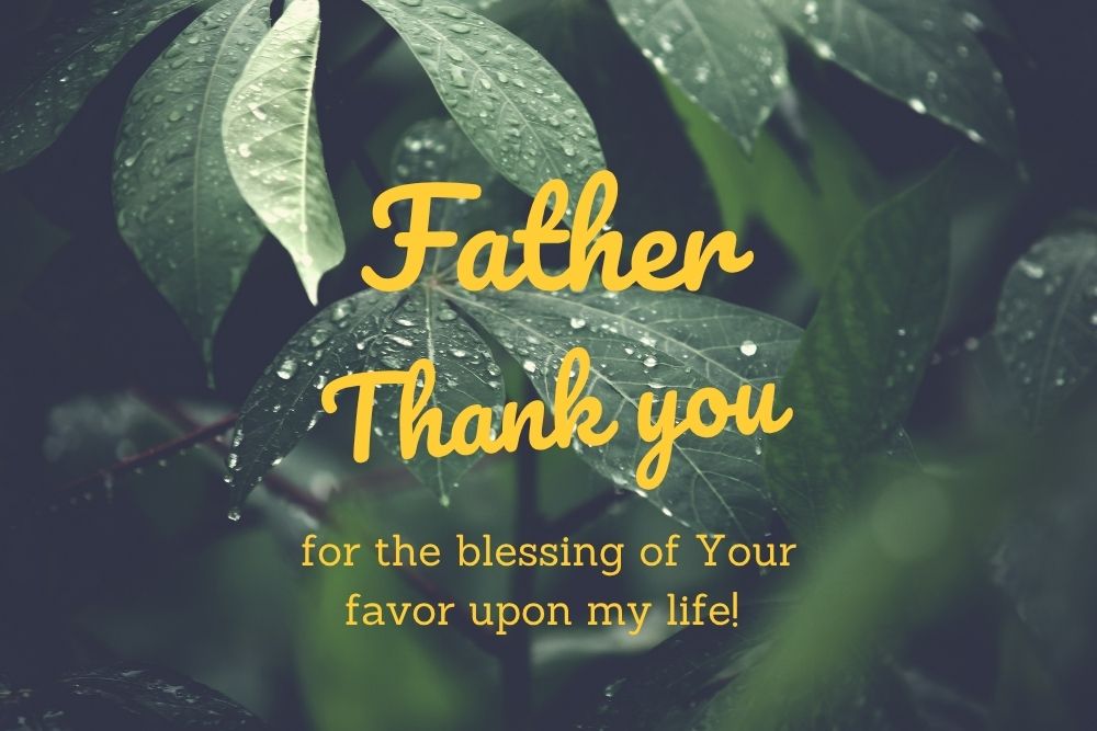 A Prayer of Thanks