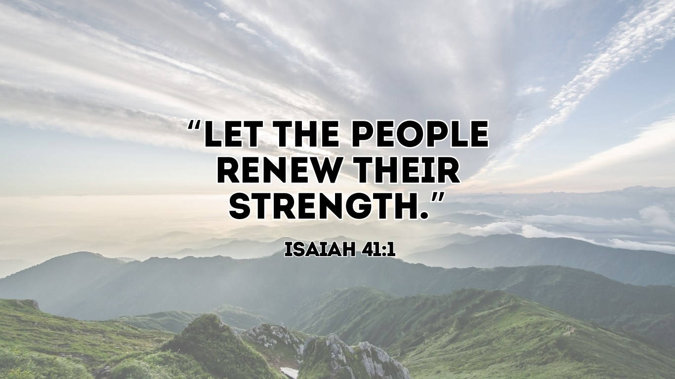 Strength Comes from God