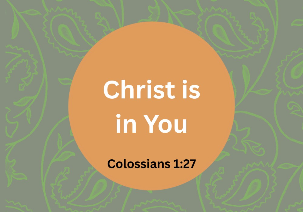 Christ is in You