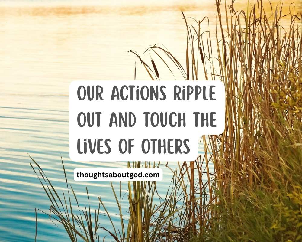 The Ripples of Your Journey