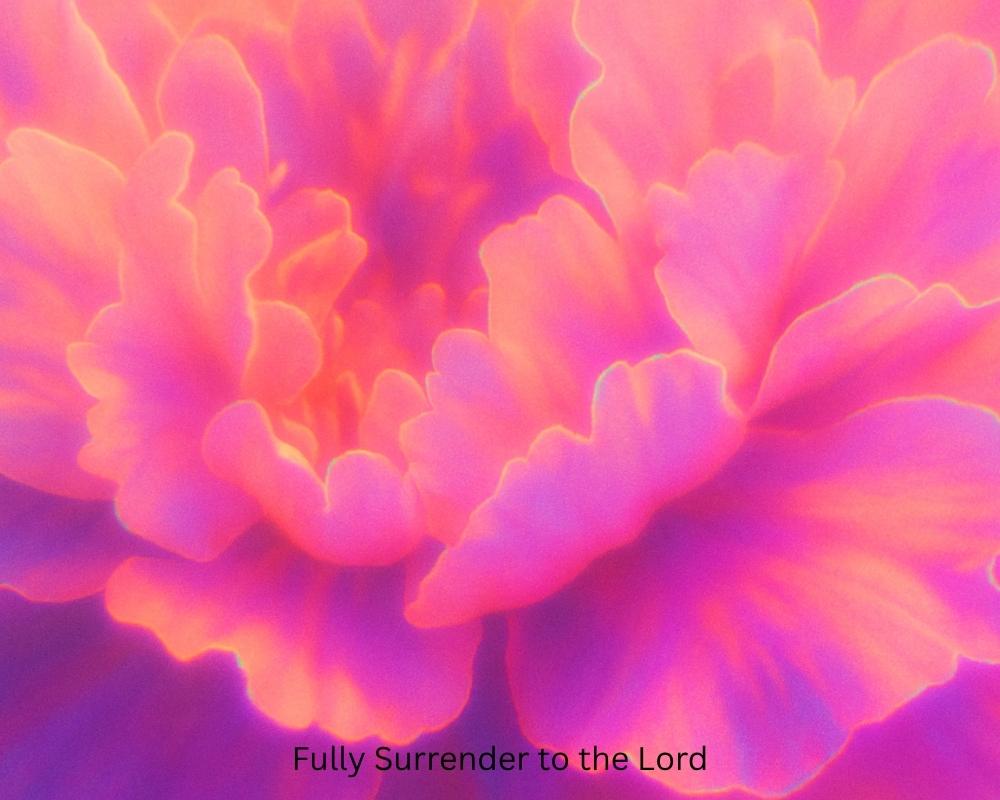 POEM: Fully Surrender to the Lord