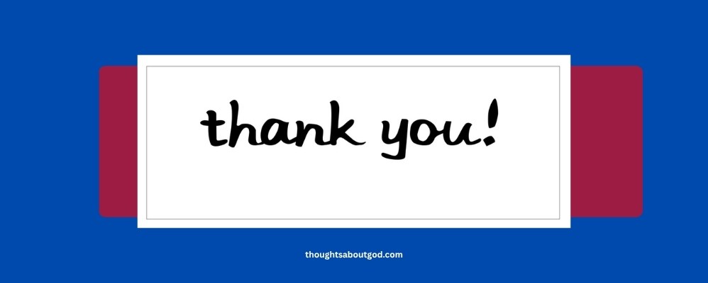 Thank You