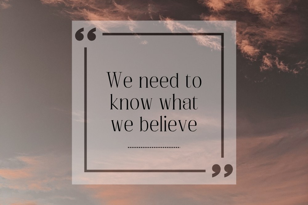 Believing