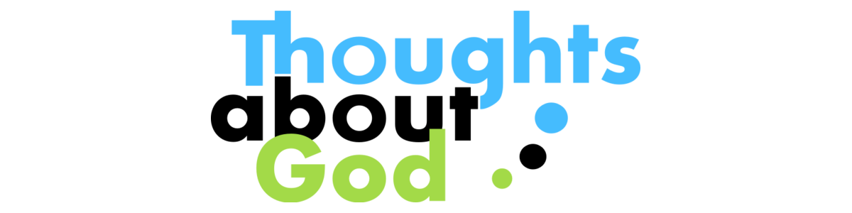 Thoughts About God transparent landscape logo