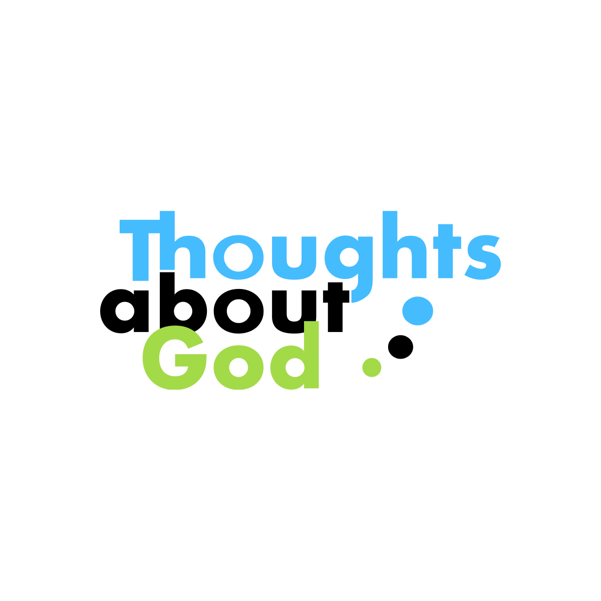 Thoughts About God transparent square logo