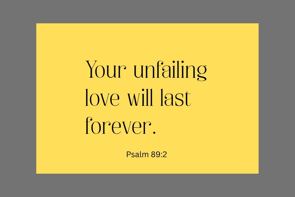 The Unfailing Love