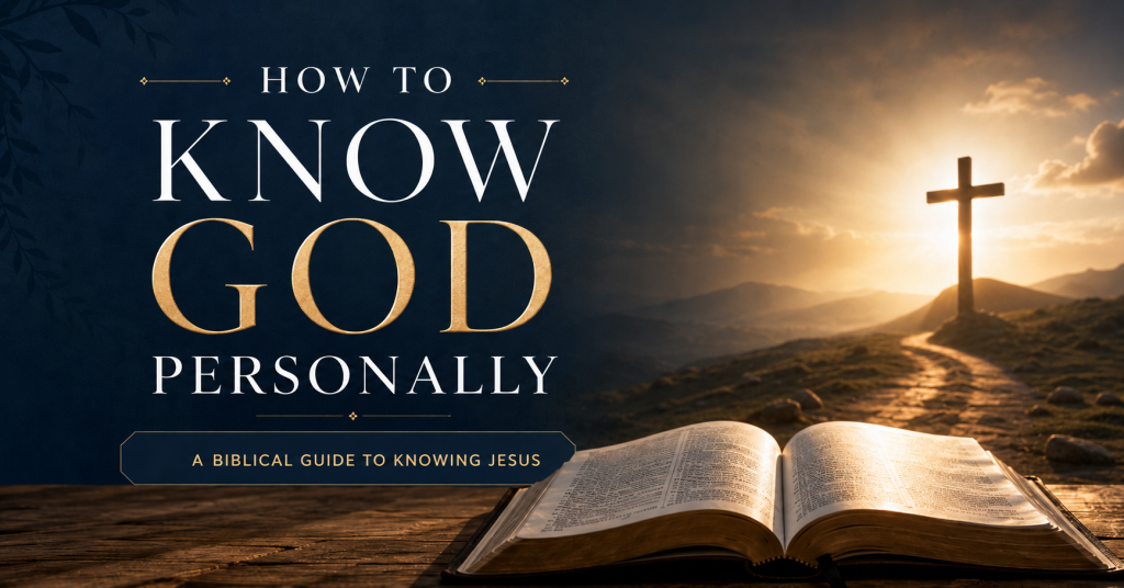 How to Know God Personally