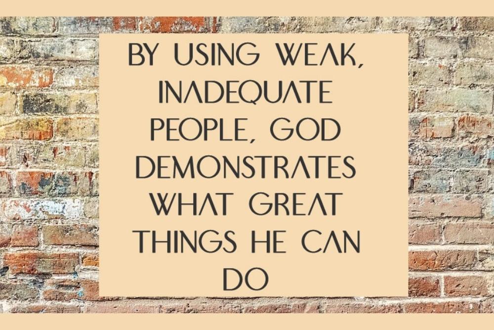 The Blessings of Inadequacy