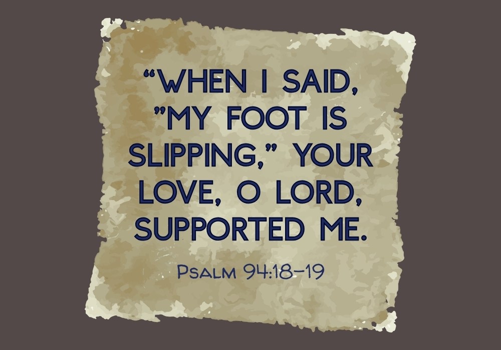 My Foot is Slipping