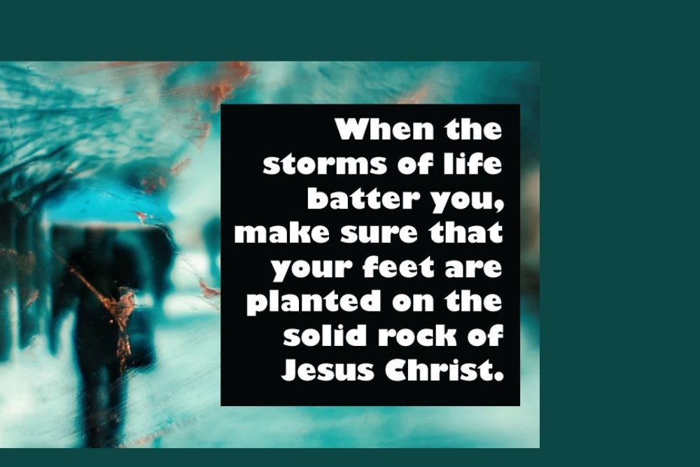Standing in the Storm