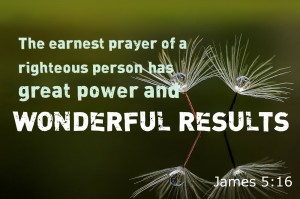 devotional on bearing fruit James 5:16